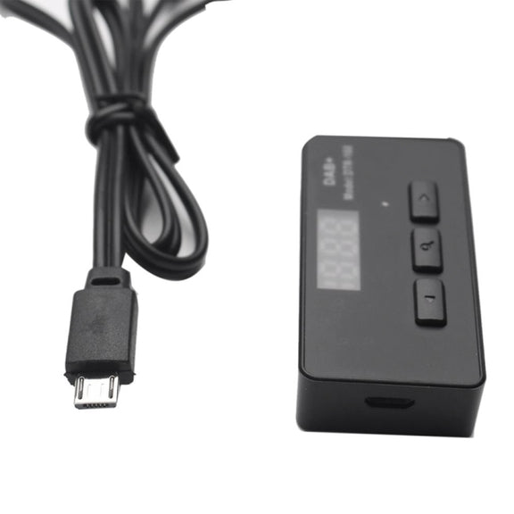 DAB+Digital Broadcasting Receiver Box Car DAB+Receiver Box with FM Forwarding