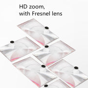 Pull-out Mobile Phone Screen Magnifier 3D Video Desktop Mobile Phone Holder, Size:12 inch(Red)