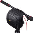 Rhinowalk Bicycle Front Bag Waterproof Handlebar Bag Folding Bike Front Bag Large Capacity Riding Bag(Matt Black) - Bicycle Bags by Rhinowalk | Online Shopping South Africa | PMC TechLife | Buy Now Pay Later Mobicred