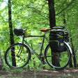 Rhinowalk Three-in-one Multifunctional Bicycle Rear Shelf Pannier Waterproof Long-distance Equipment(Black Green) - free shipping - PMC TechLife - Order now!
