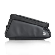 Rhinowalk Bicycle Front Tube Bag Water-resistant Mobile Phone Touch Screen Multi-function Bicycle Handlebar Bag(Matt Black)