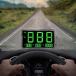 Kingneed C80 4.5inch HUD Car Head-up Display GPS Speed Meter Overspeed Alarm Mileage Altitude Clock(Black) - free shipping - PMC TechLife - Order now!