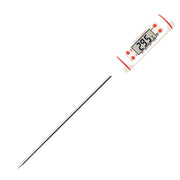 3 PCS Food Pen Type Thermometer Probe Type Electronic Digital Display Thermometer Liquid Barbecue Baking Oil Thermometer(White)