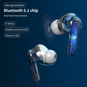 ANC PRO Touch 5.0TWS Master-slave Switch Wireless Bluetooth Headset Intelligent Noise Cancelling(Black)