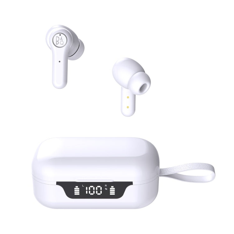 ANC PRO Touch 5.0TWS Master-slave Switch Wireless Bluetooth Headset Intelligent Noise Cancelling(White)