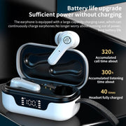 ANC PRO Touch 5.0TWS Master-slave Switch Wireless Bluetooth Headset Intelligent Noise Cancelling(White)