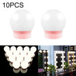 10  LEDs Mirror Front Light Dimmable Makeup Mirror USB Touch Control Light - free shipping - PMC TechLife - Order now!