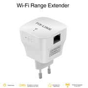 PIXLINK WR12 300Mbps WIFI Signal Amplification Enhanced Repeater, Plug Type:US Plug