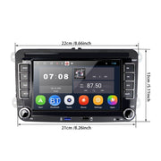 Suitable for Volkswagen 7-inch Car Multimedia Player Navigation Bluetooth Reversing Integrated Machine Android 10.0, Specification: 2+16G