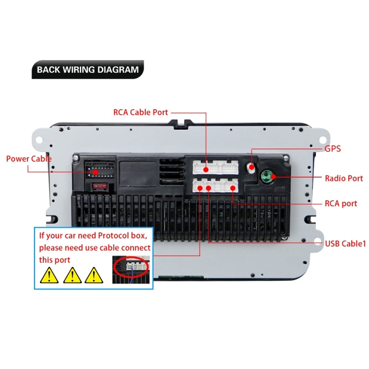 Suitable for Volkswagen 7-inch Car Multimedia Player Navigation Bluetooth Reversing Integrated Machine Android 10.0, Specification: 2+16G