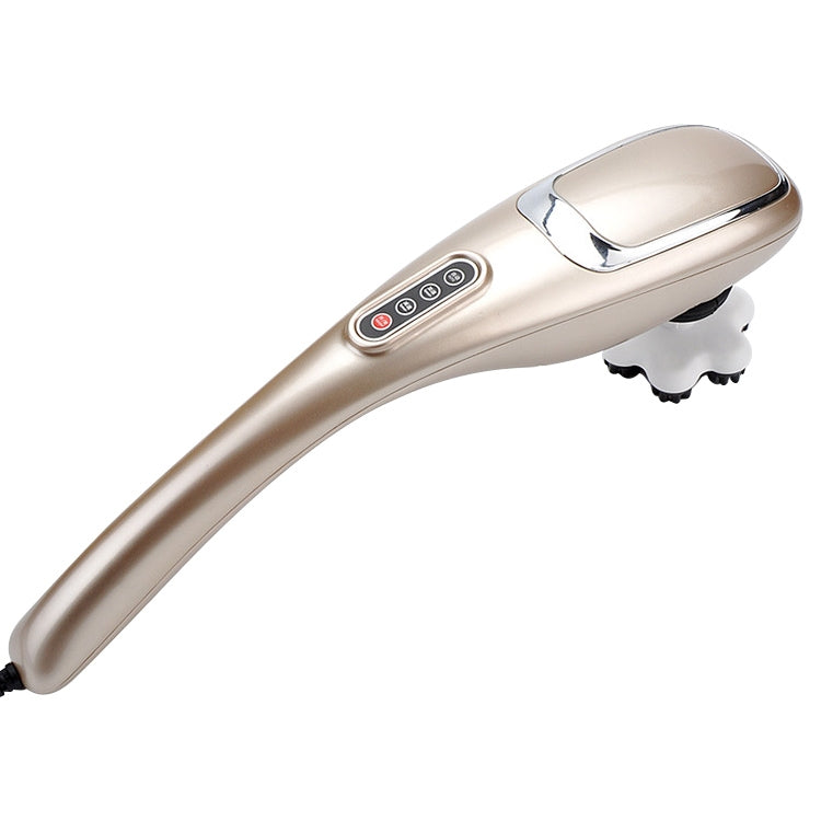 Rechargeable Dolphin Massager Electric Cervical Massage Stick A10 Straight Plug, Plug Type:US Plug
