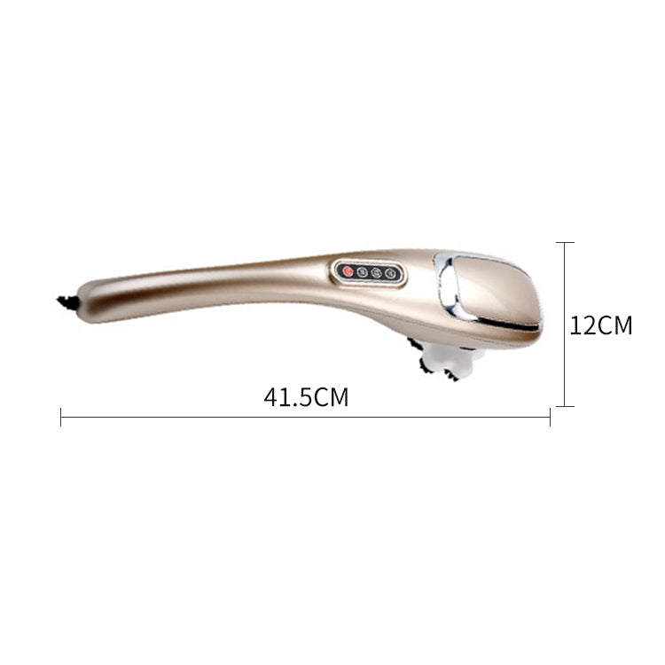 Rechargeable Dolphin Massager Electric Cervical Massage Stick A10 Straight Plug, Plug Type:US Plug