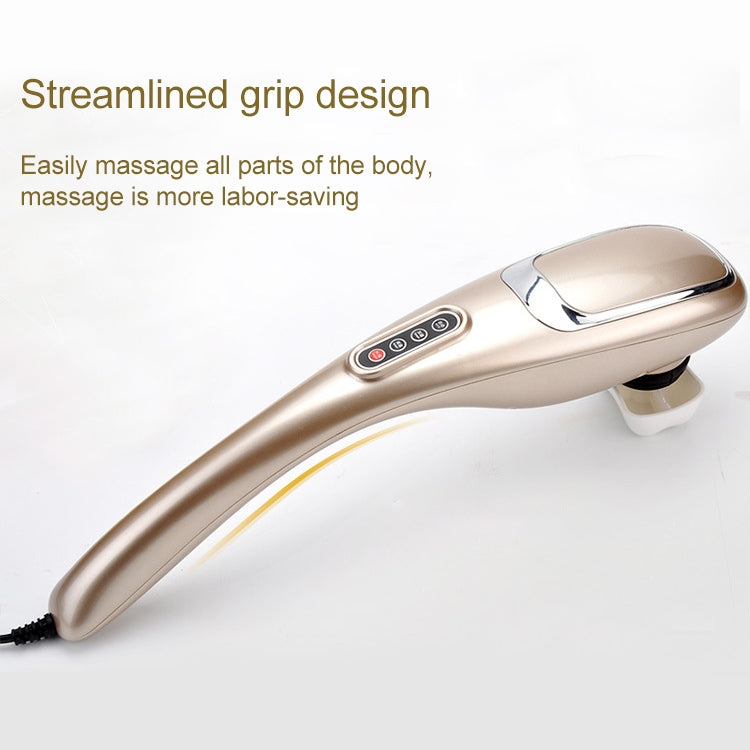 Rechargeable Dolphin Massager Electric Cervical Massage Stick A10 Straight Plug, Plug Type:US Plug