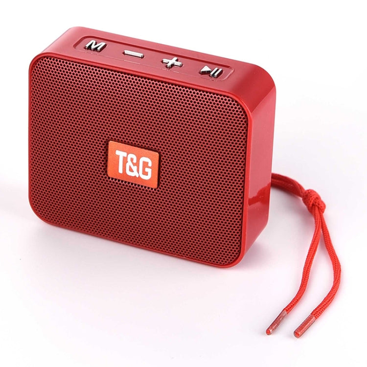 T&G TG166 Color Portable Wireless Bluetooth Small Speaker(Red)