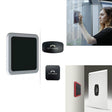 Wall-mounted iPad Magnetic Adsorption Universal Sticker Mobile Phone Wall Bracket(White B) - Hand-Sticking Bracket by PMC TechLife | Online Shopping South Africa | PMC TechLife