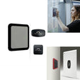 Wall-mounted iPad Magnetic Adsorption Universal Sticker Mobile Phone Wall Bracket(Black A) - Hand-Sticking Bracket by PMC TechLife | Online Shopping South Africa | PMC TechLife