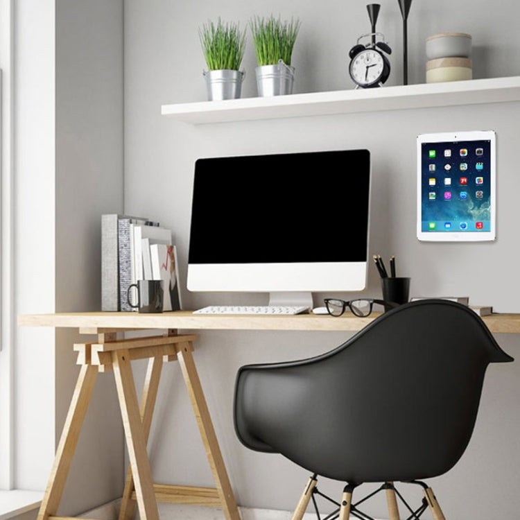 Wall-mounted iPad Magnetic Adsorption Universal Sticker Mobile Phone Wall Bracket(Red B)