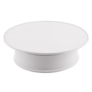 30cm 360 Degree Electric Rotating Turntable Display Stand Video Shooting Props Turntable for Photography, Load 4kg, US Plug(White)
