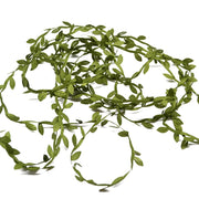 10 PCS Cloth Leaf Garland Decoration Accessories Green Leaf Cane Leaf Simulation DIY Garland Material, Size:5 Meters / Card