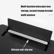 12 inch Pull-out Typed Ultra-clear 3D Mobile Phone Screen Stretching Bracket Amplifier(Black)