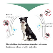 Pet Flea & Anti-Lice Collar Pet In Vitro Insect Repellent Ring, Size:Large Dog/70cm