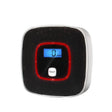 Carbon Monoxide Detector Gas Alarm Sensor Poisoning Gas Tester Human Voice Warning Detector with LCD Display(Black) - Smoke Gas Detector by PMC TechLife | Online Shopping South Africa | PMC TechLife