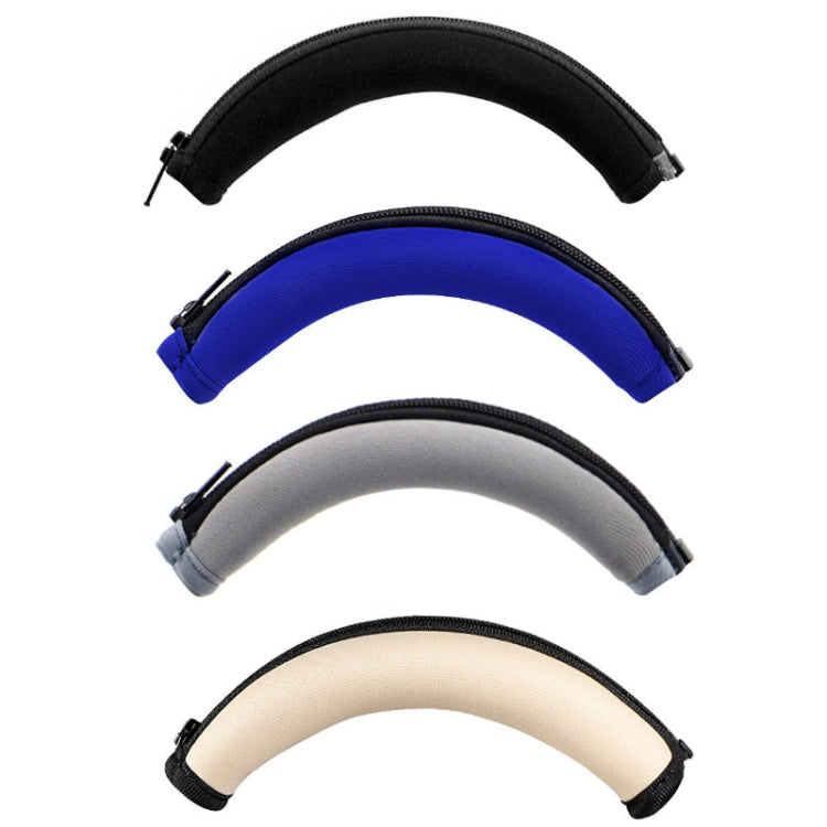 2 PCS Headset Head Beam Protective Cover for Audio-Technica ATH-S200BT(Champagne Gold)
