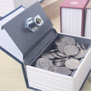 Mini Dictionary Safe Box Book Secret Security Lock Cash Money Coin Storage Jewellery key Locker(Yellow)