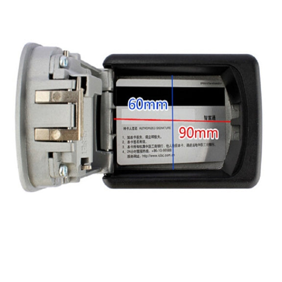Safety Home Durable Storage Box Key Hider 4 Digit Security Secret Code Lock Wall Mounted Combination Password Keys Box