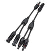 1 Pair MC4 Branch Y Adapter Connectors M/M/F and F/F/M for Solar Panels Cable(mc4) - Connectors by PMC TechLife | Online Shopping South Africa | PMC TechLife