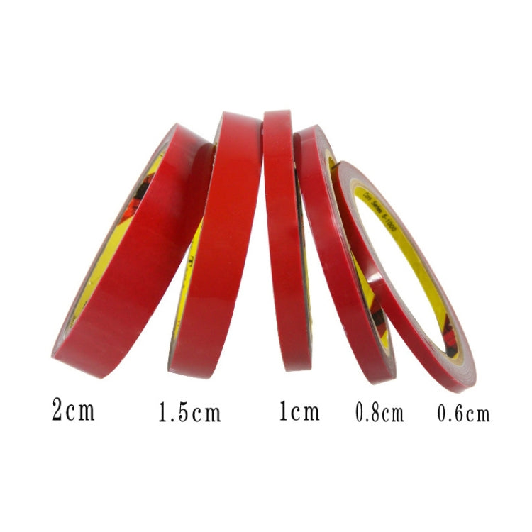 3M High Temperature Acrylic Foam Double Sided Tape Seamless Adhesive Tape Sticker(0.6cm)