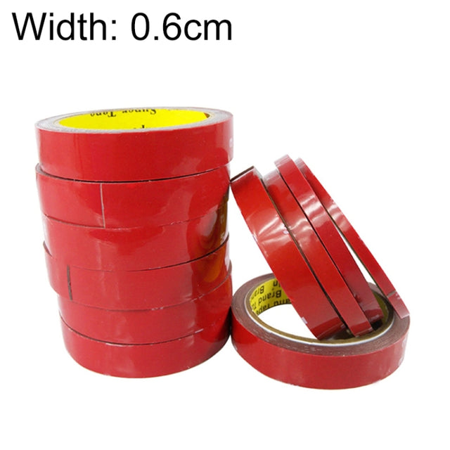 3M High Temperature Acrylic Foam Double Sided Tape Seamless Adhesive Tape Sticker(0.6cm)