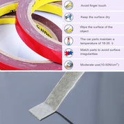 3M High Temperature Acrylic Foam Double Sided Tape Seamless Adhesive Tape Sticker(1.5cm)