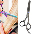 Professional Hair Cutting Scissor Hairdressing Kit Thinning Scissors Barber(Black Thinning���SXLC-602T)) - Hair Trimmer by PMC TechLife | Online Shopping South Africa | PMC TechLife | Buy Now Pay Later Mobicred