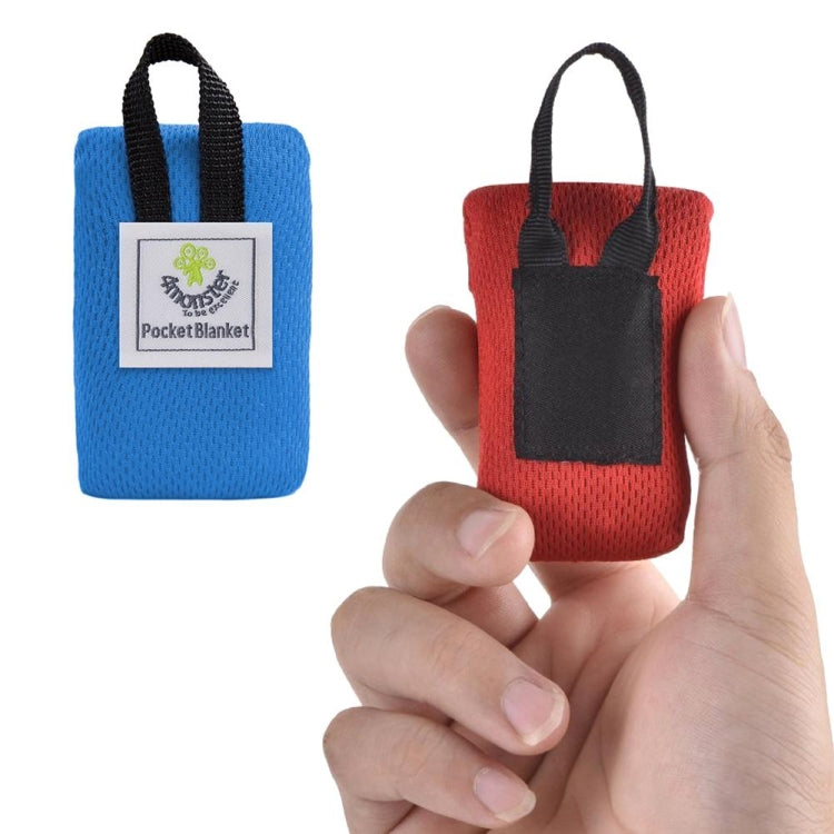 Portable Ultra-thin Folding Camping Mat Pocket Water-resistant Blanket Outdoor Picnic Mat Sand Beach Mat, Size: 70*110cm(Red)
