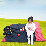Portable Ultra-thin Folding Camping Mat Pocket Water-resistant Blanket Outdoor Picnic Mat Sand Beach Mat, Size: 70*110cm(Red)