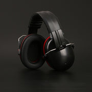 Soundproof Earmuffs Noise-Proof Sleep Earmuffs Industrial Protective Earmuffs Ear Caps(Blue Black)