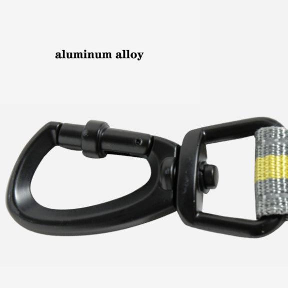 Dog Outdoor Anti-Scourge Traction Rope Nylon Reflective Elastic Stretch Dog Walking Rope( Green)