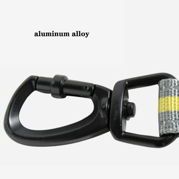 Dog Outdoor Anti-Scourge Traction Rope Nylon Reflective Elastic Stretch Dog Walking Rope( Green)