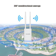 EW72 1200Mbps Comfast Outdoor High-Power Wireless Coverage AP Router(EU Plug)