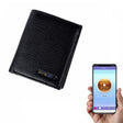 Vertical Wallet Smart Bluetooth Anti-Lost Anti-Theft Leather Bag, Style:Smart(Black) - free shipping - PMC TechLife - Order now!