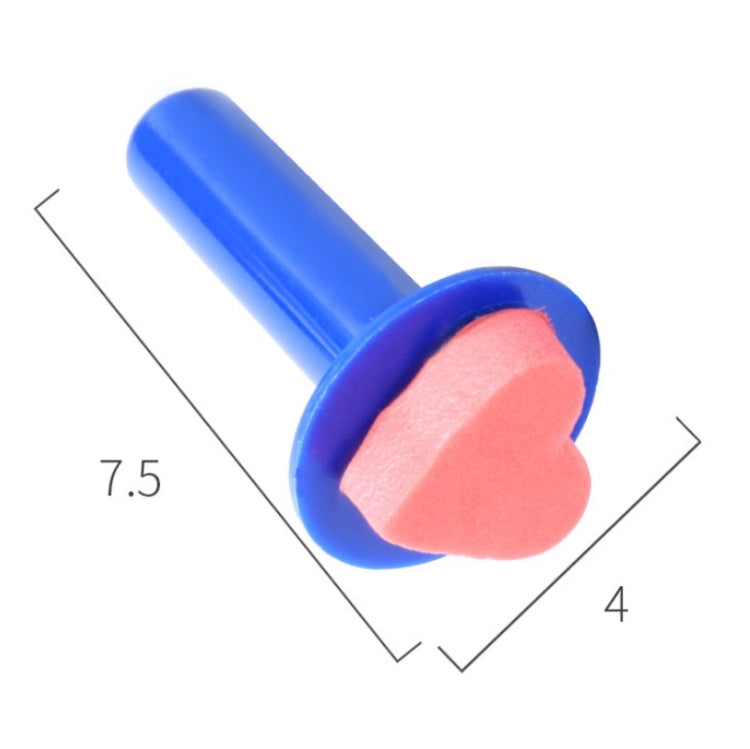 5 in 1 Children Painting Art DIY Brush Sponge Stamp(Long Handle)