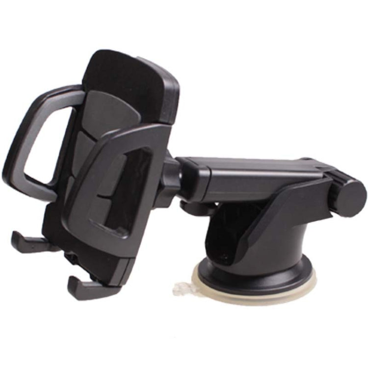 Car Phone Holder Car Air Outlet Mobile Phone Holder Suction Cup Navigation Instrument Panel General, Style:2 in 1(Gray)