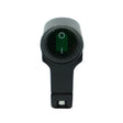 Motorcycle Aluminum Alloy Faucet LED Waterproof Switch Accessories Headlight Switch(Green Light Black) - free shipping - PMC TechLife - Order now!