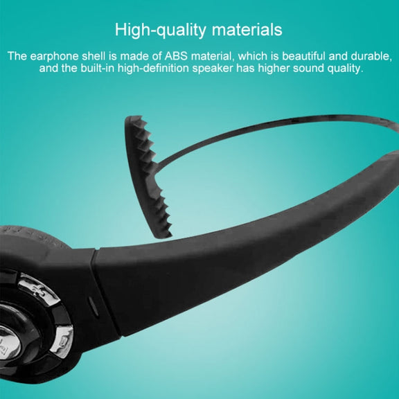 PS3 Headset Wireless Headphones Bluetooth Earphone Bluetooth 5.0(White)