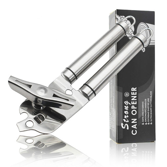 3 in 1 Thickened 304 Stainless Steel Manual Powerful Multifunctional Bottle Opener