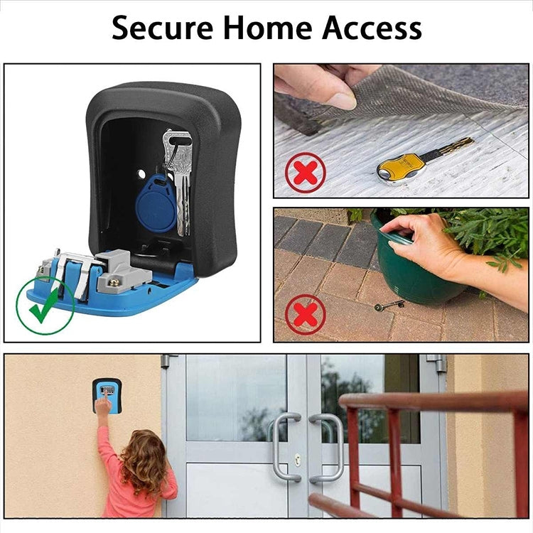 HG2 Arc Wall Mounted Password Key Box(Gray)