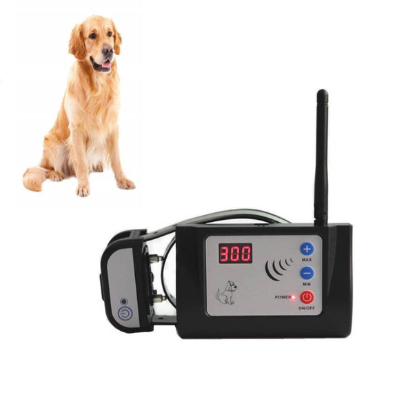 300 Meters Smart Wireless Pet Fence Water-resistant Collar with Night Reflective Yarn Protective Fence, Specification: 450G