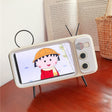 Q02 Retro Desktop Lazy Live TV Phone Holder for 4.7~6.2 inch Display Mobile Phone(Orange) - Desktop Holder by PMC TechLife | Online Shopping South Africa | PMC TechLife