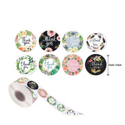 Roll Flower Decoration Thank You Seal Sticker Envelope Decoration Wedding Decoration, Size: 2.5cm/1inch(A-17)